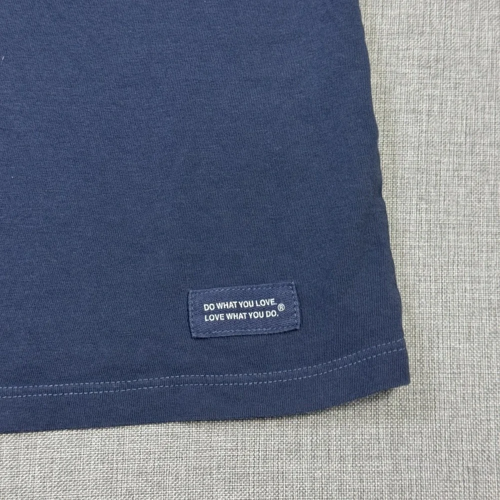 Life Is Good T-Shirt Womens 3XL Blue Crew Neck Basic Relaxed 100% Cotton